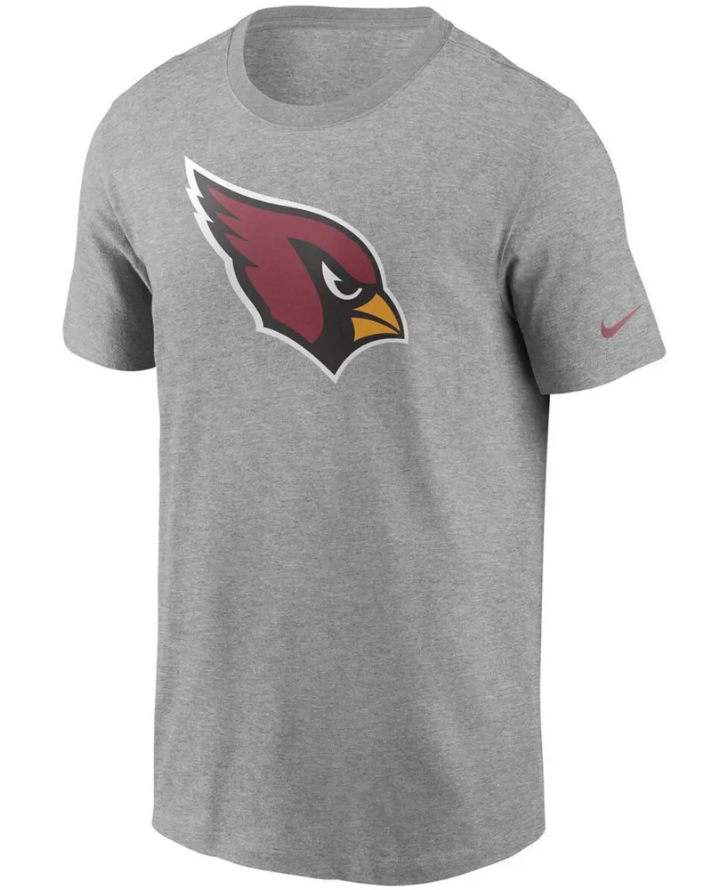 Men's Heathered Gray Arizona Cardinals Primary Logo T-shirt
