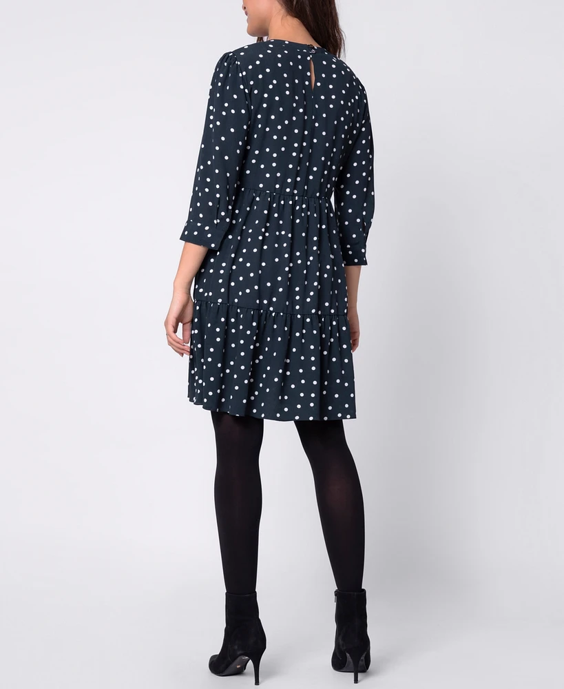 Seraphine Women's Polka Maternity Nursing Dress