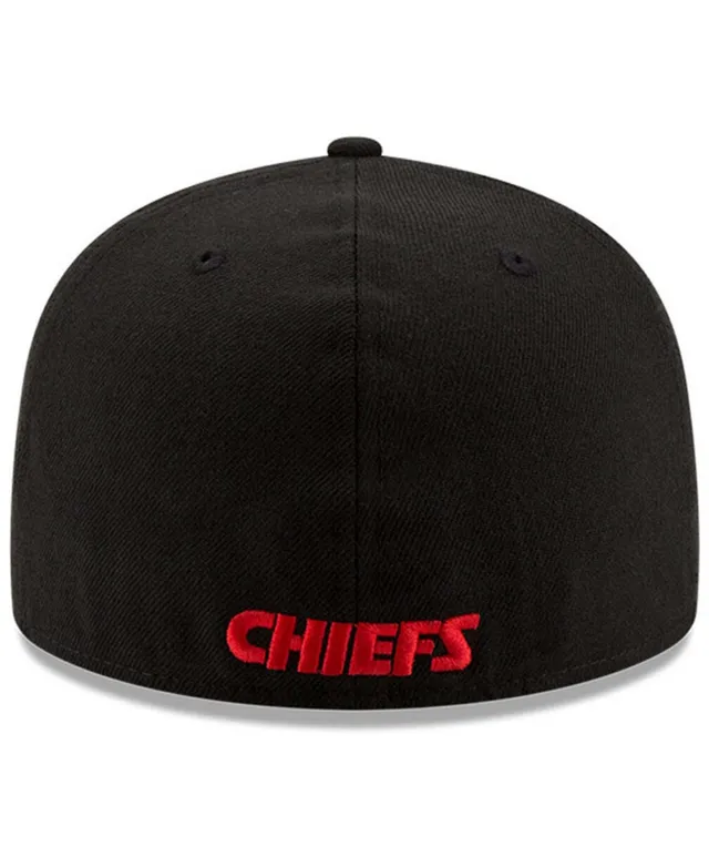Men's Kansas City Chiefs New Era Red Omaha 59FIFTY Fitted Hat