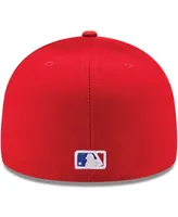 New Era Men's Texas Rangers Alternate Authentic Collection On-Field 59FIFTY Fitted Cap