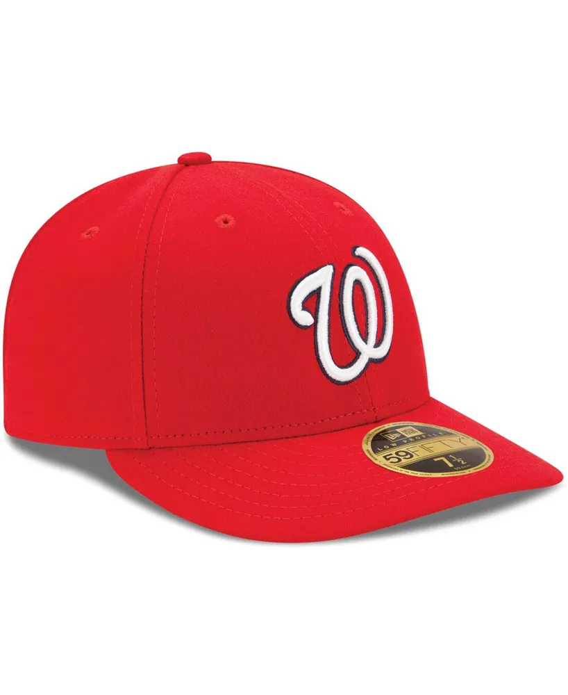 New Era Men's Washington Nationals Game Authentic Collection On-Field Low Profile 59FIFTY Fitted Hat