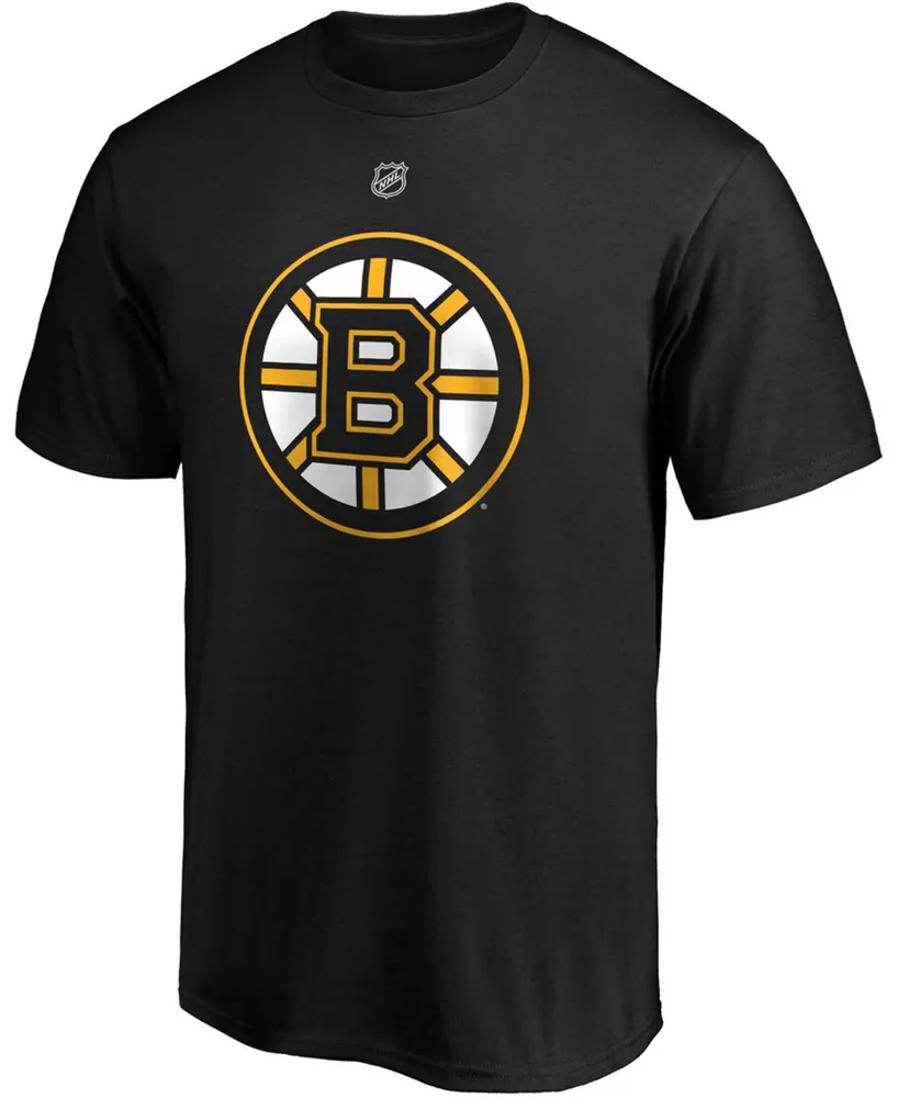 Fanatics Men's David Pastrnak Boston Bruins Team Authentic Stack T-Shirt