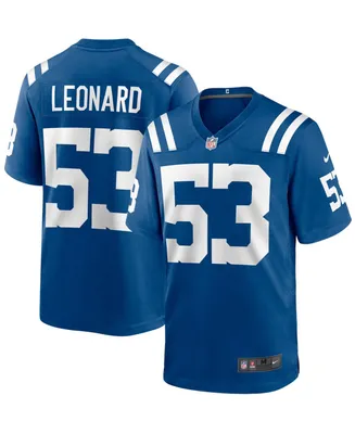 Nike Men's Darius Leonard Indianapolis Colts Game Player Jersey