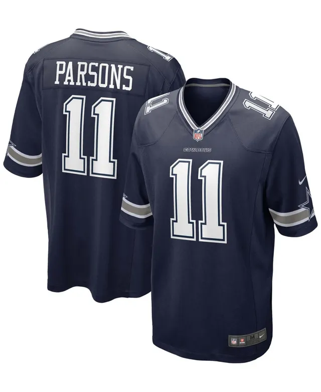 Men's Nike Micah Parsons Navy Dallas Cowboys 2021 NFL Draft First Round  Pick Game Jersey