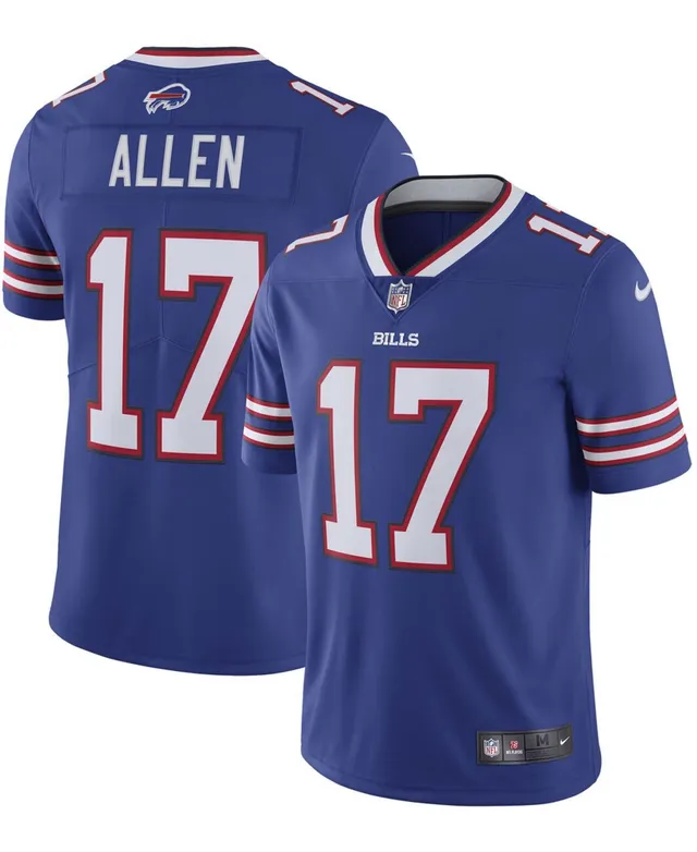 Men's Nike Josh Allen Red Buffalo Bills Color Rush Vapor Limited Jersey, Size: 2XL