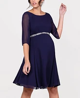 Seraphine Women's Beaded Maternity Cocktail Dress