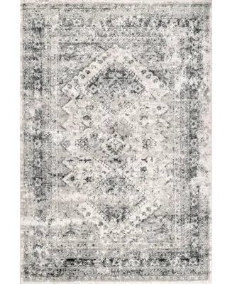 nuLoom Druzy CFDR05A 3' x 5' Area Rug - Silver