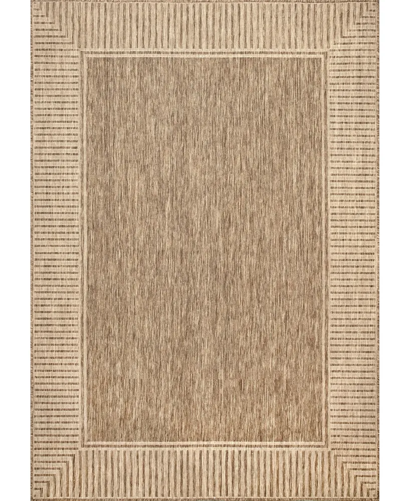 nuLoom Cabana GBCB02B 4' x 6' Outdoor Area Rug