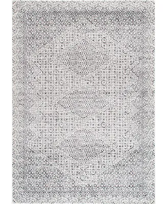 nuLoom Spring RZSP01A 4' x 6' Area Rug - Silver