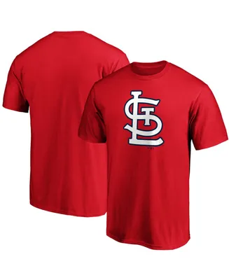 Men's Red St. Louis Cardinals Official Logo T-shirt
