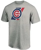 Men's Heathered Gray Chicago Cubs Prep Squad T-shirt