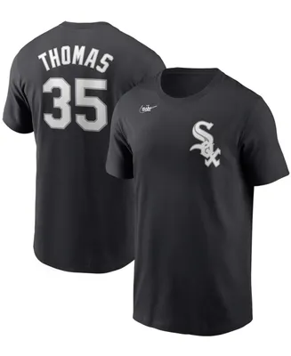 Men's Frank Thomas Chicago White Sox Cooperstown Collection Name Number T-shirt