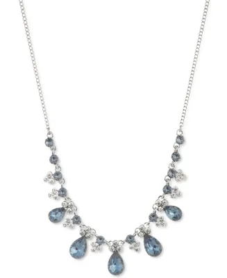 Givenchy Pear-Shape Crystal Statement Necklace, 16" + 3" extender
