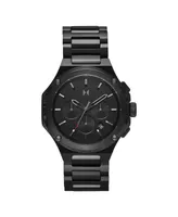 Mvmt Men's Raptor Black Stainless Steel Bracelet Watch 46mm