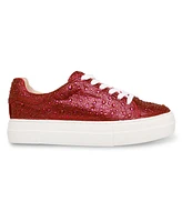 Betsey Johnson Women's Sidny Platform Lace-Up Sneakers