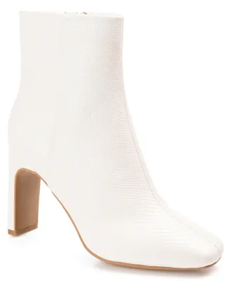 Journee Collection Women's Sarla Square Toe Dress Booties