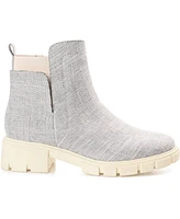 Journee Collection Women's Jeeva Lug Sole Booties