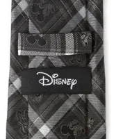 Disney Men's Mickey and Friends Plaid Tie