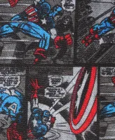 Marvel Men's Captain America Comic Tie