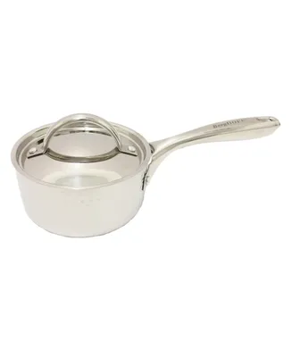 Hammered Tri-Ply 5.5" Covered Saucepan - Silver