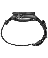 Seiko Men's Automatic 5 Sports Black Nylon Strap Watch 43mm
