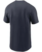 Men's Navy Chicago Bears Primary Logo T-shirt