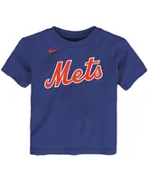 Toddler Boys Jacob Degrom Royal New York Mets Player Name and Number T-shirt