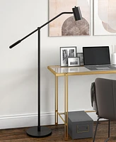 Willis Pharmacy Floor Lamp with Boom Arm