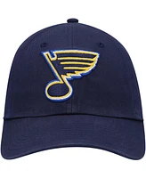 Men's Navy St. Louis Blues Core Primary Logo Adjustable Hat