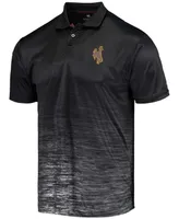 Men's Black Wyoming Cowboys Marshall Polo