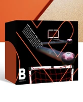 Black Series Hover Air Led Soccer Game with Hover Disc Floats