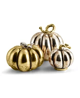 Large Glass Pumpkin Figurine