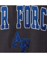 Men's Charcoal Air Force Falcons Arch Logo Sweatshirt