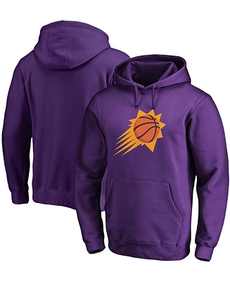 Men's Purple Phoenix Suns Primary Team Logo Pullover Hoodie