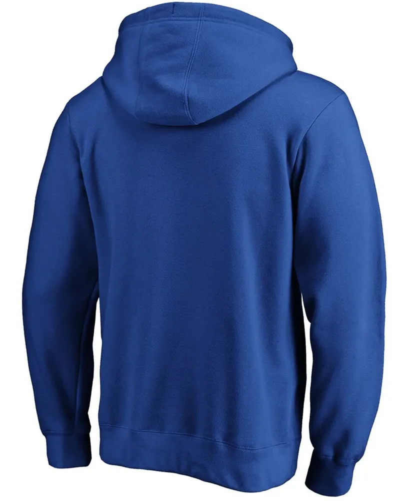 Men's Big and Tall Royal New York Mets Official Logo Pullover Hoodie