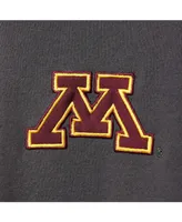 Men's Charcoal Minnesota Golden Gophers Tortugas Logo Quarter-Zip Jacket