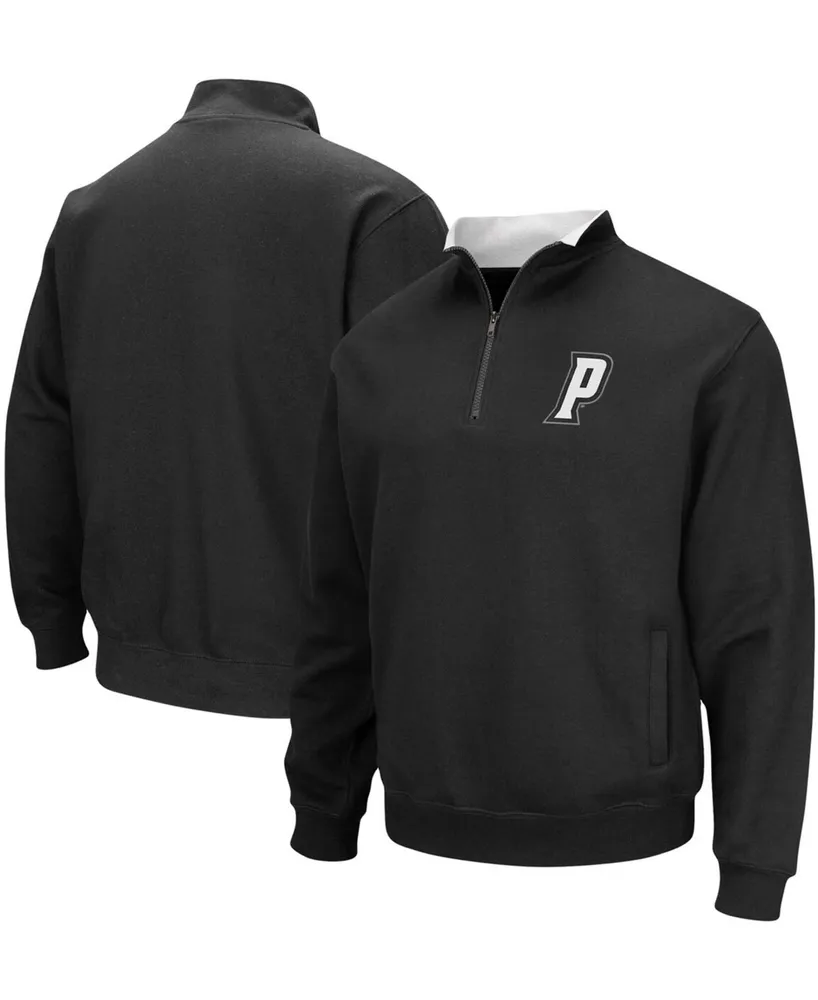 Men's Black Providence Friars Tortugas Logo Quarter-Zip Jacket