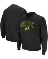 Colosseum Men's Ndsu Bison Arch & Logo Crew Neck Sweatshirt