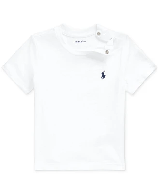 Polo Ralph Lauren Baby Boys Cotton Crewneck Embroidered Pony T-Shirt