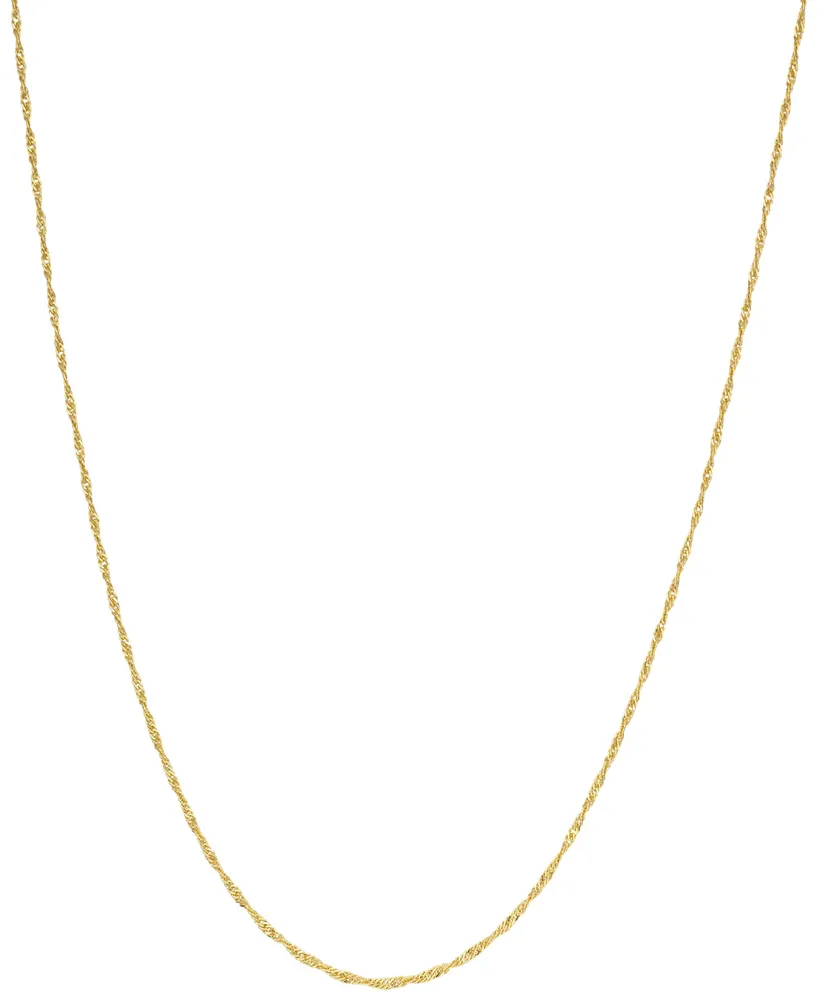 Giani Bernini Singapore Link 18" Chain Necklace, Created for Macy's