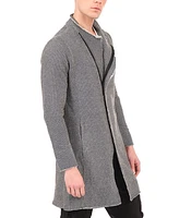 Ron Tomson Modern Longline Zippered Cardigan