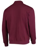 Men's Maroon Texas A M Aggies Tortugas Logo Quarter-Zip Jacket