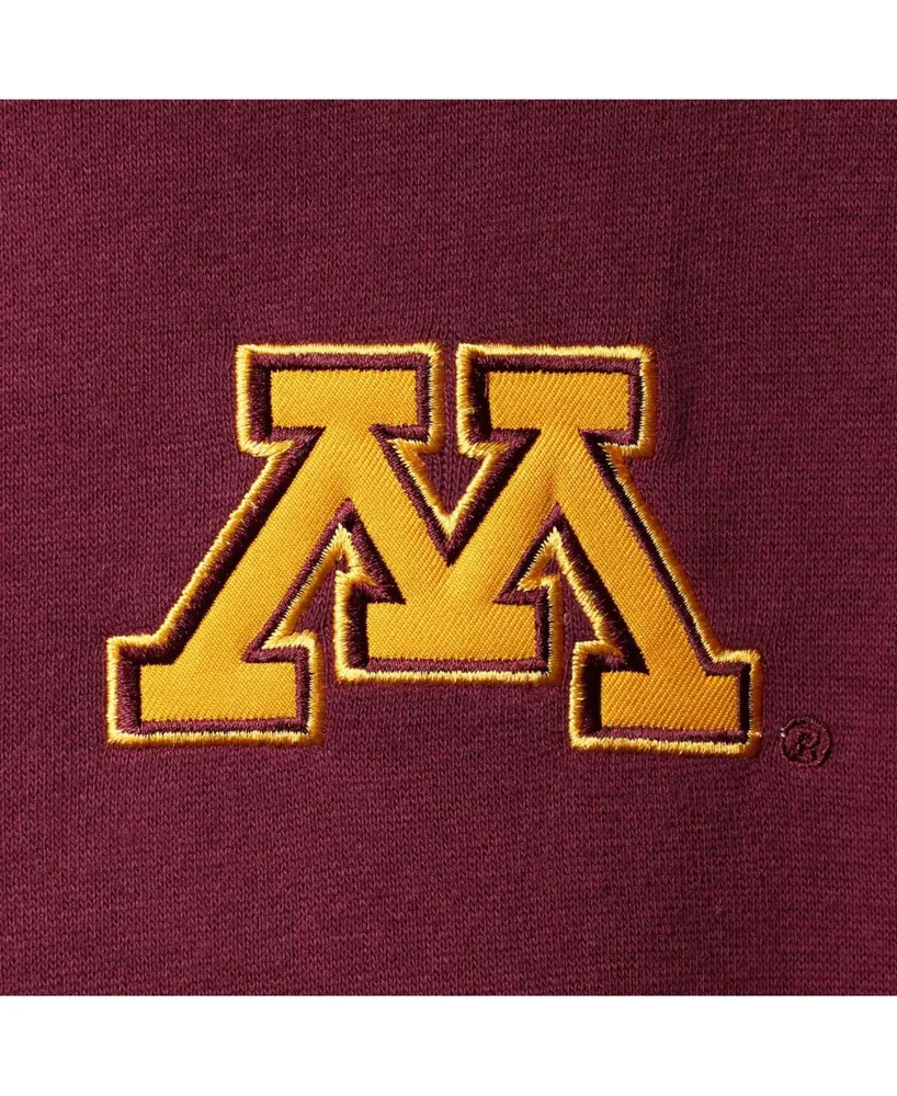 Men's Maroon Minnesota Golden Gophers Tortugas Logo Quarter-Zip Jacket