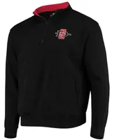 Men's Colosseum San Diego State Aztecs Tortugas Logo Quarter-Zip Jacket