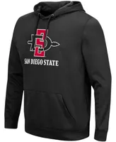 Men's Black San Diego State Aztecs Lantern Pullover Hoodie