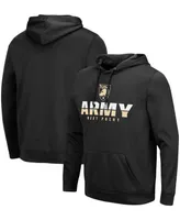 Men's Black Army Knights Lantern Pullover Hoodie