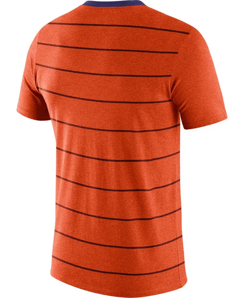 Men's Orange Clemson Tigers Inspired Tri-Blend T-shirt
