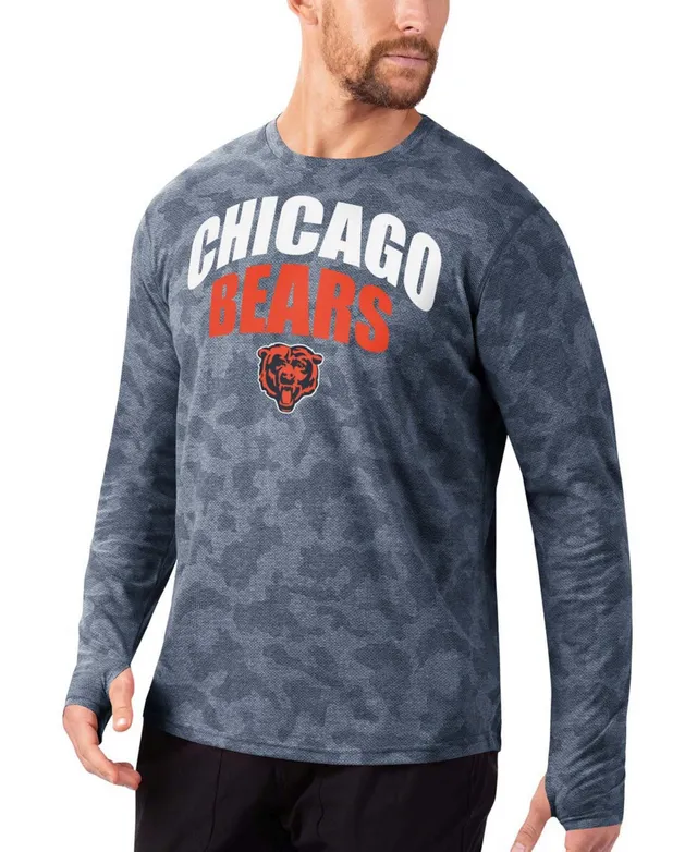 Nike Men's Navy Chicago Bears Infographic Performance T-shirt