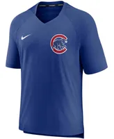 Men's Royal Chicago Cubs Authentic Collection Pregame Performance V-Neck T-shirt