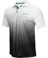 Men's Gray Oregon Ducks Wordmark Magic Polo Shirt